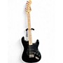 Used Squier Stratocaster HSS Black Solid Body Electric Guitar Black