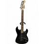 Used Squier Stratocaster HSS Black Solid Body Electric Guitar Black