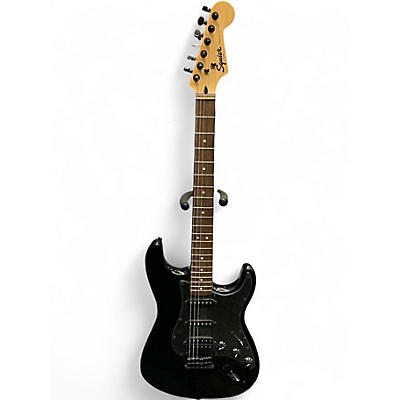 Used Squier Stratocaster HSS Black Solid Body Electric Guitar