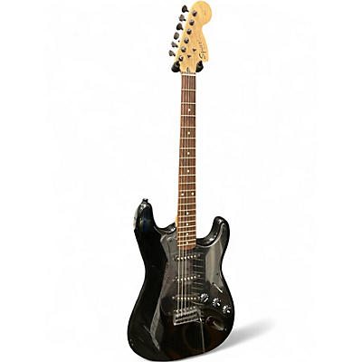 Used Squier Stratocaster HSS Black Solid Body Electric Guitar
