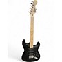 Used Squier Stratocaster HSS Black Solid Body Electric Guitar Black