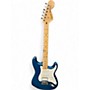 Used Squier Stratocaster HSS Blue Solid Body Electric Guitar Blue
