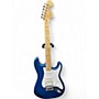 Used Squier Stratocaster HSS Blue Solid Body Electric Guitar Blue