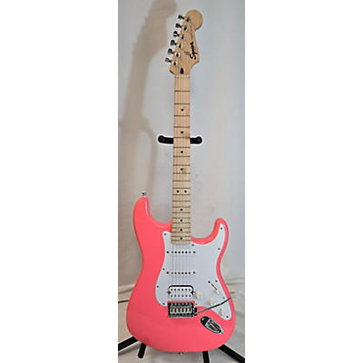 Squier Used Squier Stratocaster HSS Flamingo Solid Body Electric Guitar