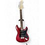 Used Squier Stratocaster HSS Red Solid Body Electric Guitar Red