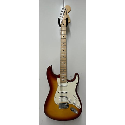 Squier Used Squier Stratocaster HSS Sienna Sunburst Solid Body Electric Guitar Sienna Sunburst