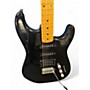 Used Squier Stratocaster II Black Solid Body Electric Guitar Black