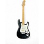 Used Squier Stratocaster II Black Solid Body Electric Guitar Black