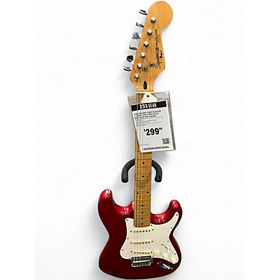 Used Squier Stratocaster II Candy Apple Red Solid Body Electric Guitar
