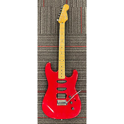 Squier Used Squier Stratocaster II Contemporary HSS Torino Red Solid Body Electric Guitar