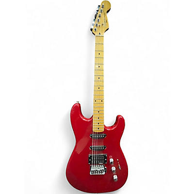 Used Squier Stratocaster II Red Solid Body Electric Guitar