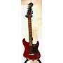 Used Squier Used Squier Stratosonic Crimson Red Trans Solid Body Electric Guitar Crimson Red Trans