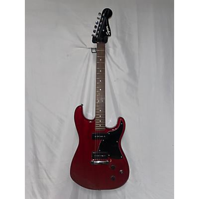 Squier Used Squier Stratosonic Red Solid Body Electric Guitar