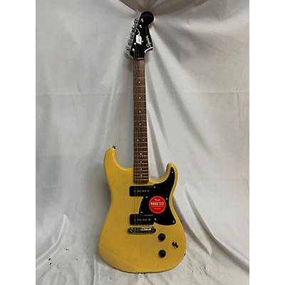 Squier Used Squier Stratosonic TV Yellow Solid Body Electric Guitar