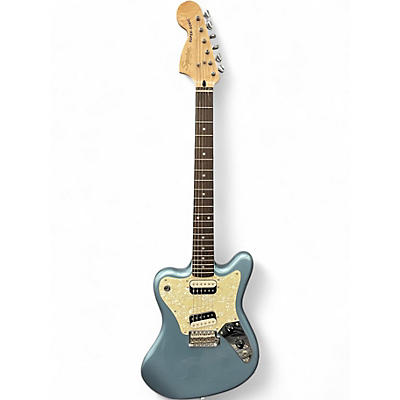 Used Squier Super Sonic Ice Blue Metallic Solid Body Electric Guitar