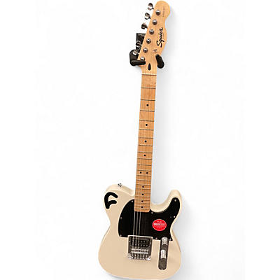 Used Squier Telecaster Alpine White Solid Body Electric Guitar