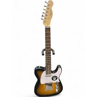 Used Squier Telecaster BROWN BURST Solid Body Electric Guitar