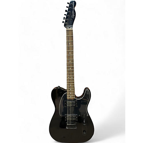 Squier Used Squier Telecaster Black Solid Body Electric Guitar Black