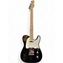 Used Squier Telecaster Black Solid Body Electric Guitar Black