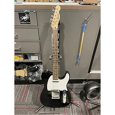 Squier Used Squier Telecaster Black and White Solid Body Electric Guitar