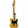 Used Squier Telecaster Blonde Solid Body Electric Guitar Blonde