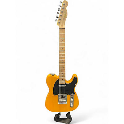 Used Squier Telecaster Butterscotch Blonde Solid Body Electric Guitar