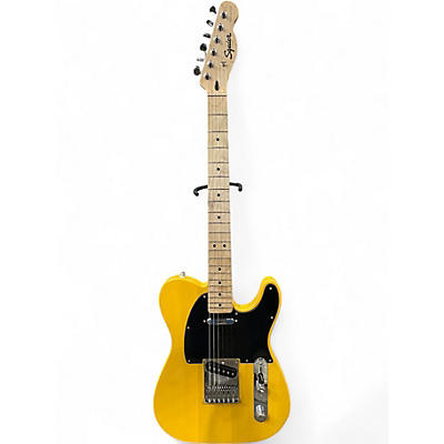 Used Squier Telecaster Butterscotch Solid Body Electric Guitar