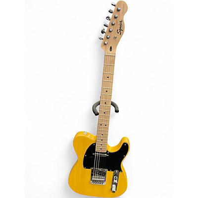 Used Squier Telecaster Butterscotch Solid Body Electric Guitar