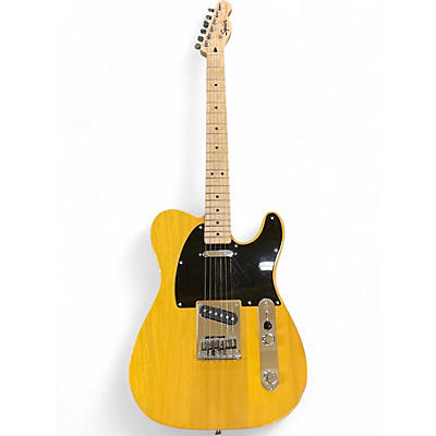 Used Squier Telecaster Butterscotch Solid Body Electric Guitar