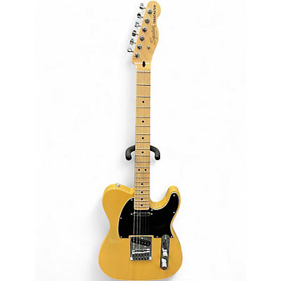 Used Squier Telecaster Butterscotch Solid Body Electric Guitar