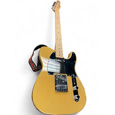 Used Squier Telecaster Butterscotch Solid Body Electric Guitar
