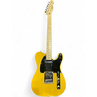 Used Squier Telecaster Butterscotch Solid Body Electric Guitar