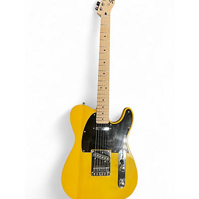 Used Squier Telecaster Butterscotch Solid Body Electric Guitar