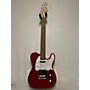 Used Squier Used Squier Telecaster Cherry Sparkle Solid Body Electric Guitar cherry sparkle