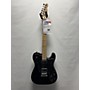 Used Squier Used Squier Telecaster Custom Black Solid Body Electric Guitar Black