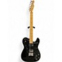 Used Squier Telecaster Custom Black Solid Body Electric Guitar Black