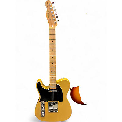 Used Squier Telecaster LH Butterscotch Blonde Solid Body Electric Guitar