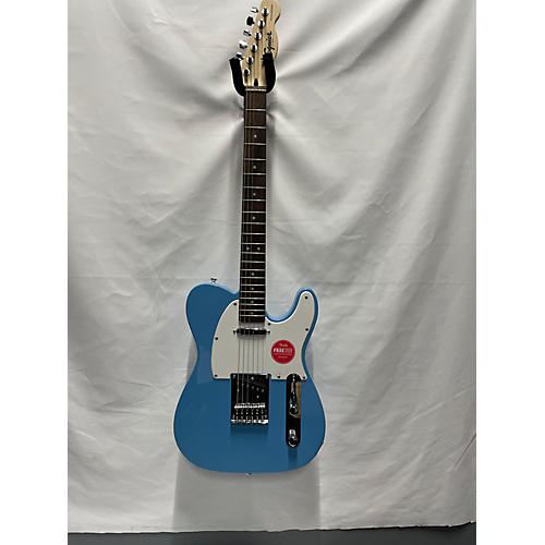 Squier Used Squier Telecaster Light Blue Solid Body Electric Guitar light blue