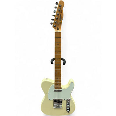 Used Squier Telecaster Pearl White Solid Body Electric Guitar