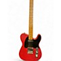 Used Squier Telecaster Red Solid Body Electric Guitar Red