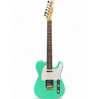 Used Squier Telecaster SATIN GREEN Solid Body Electric Guitar