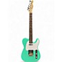 Used Squier Telecaster SATIN GREEN Solid Body Electric Guitar SATIN GREEN
