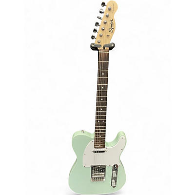 Used Squier Telecaster Seafoam Green Solid Body Electric Guitar