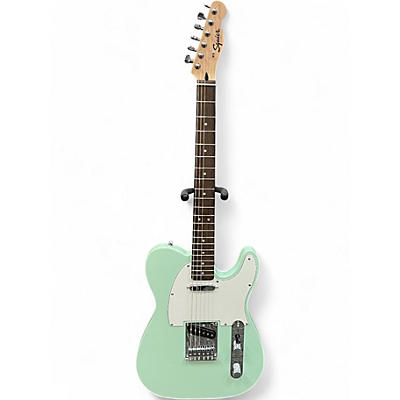 Used Squier Telecaster Seafoam Green Solid Body Electric Guitar