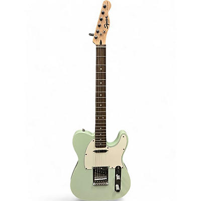 Squier Used Squier Telecaster Surf Green Solid Body Electric Guitar