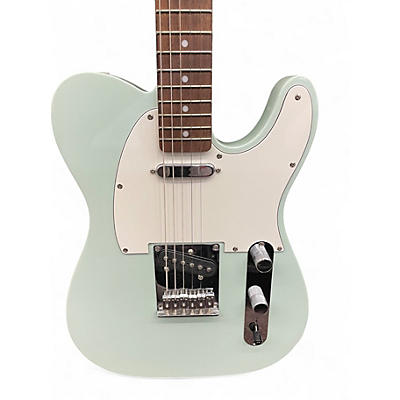Used Squier Telecaster Surf Green Solid Body Electric Guitar