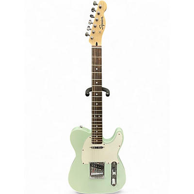 Used Squier Telecaster Surf Green Solid Body Electric Guitar