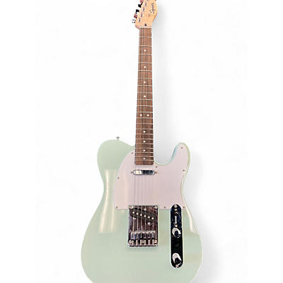 Used Squier Telecaster Surf Green Solid Body Electric Guitar