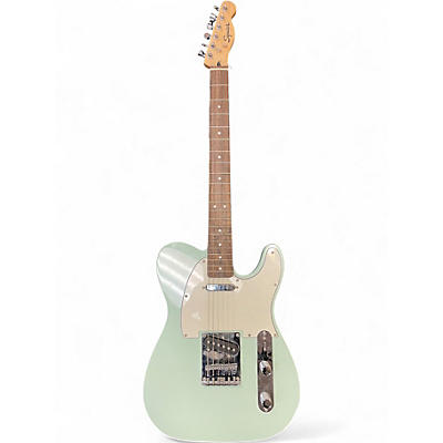 Used Squier Telecaster Surf Green Solid Body Electric Guitar