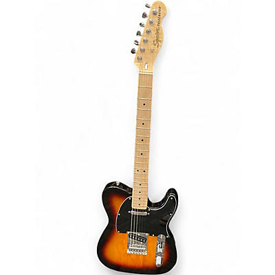 Used Squier Telecaster Vintage Sunburst Solid Body Electric Guitar